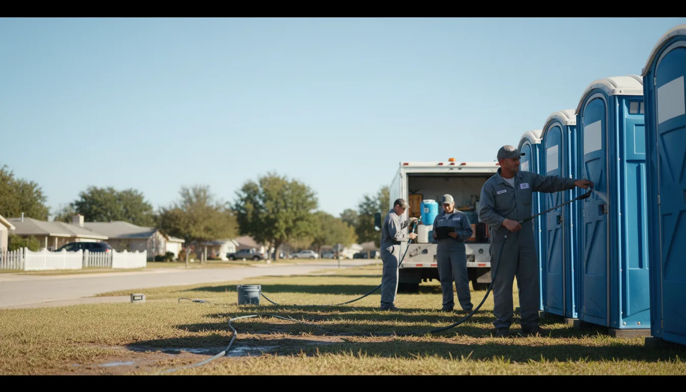 Long-Term Portable Toilet Rental in Three Oaks, MI near me